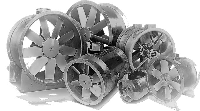 Fläktwoods axial exhaust fans